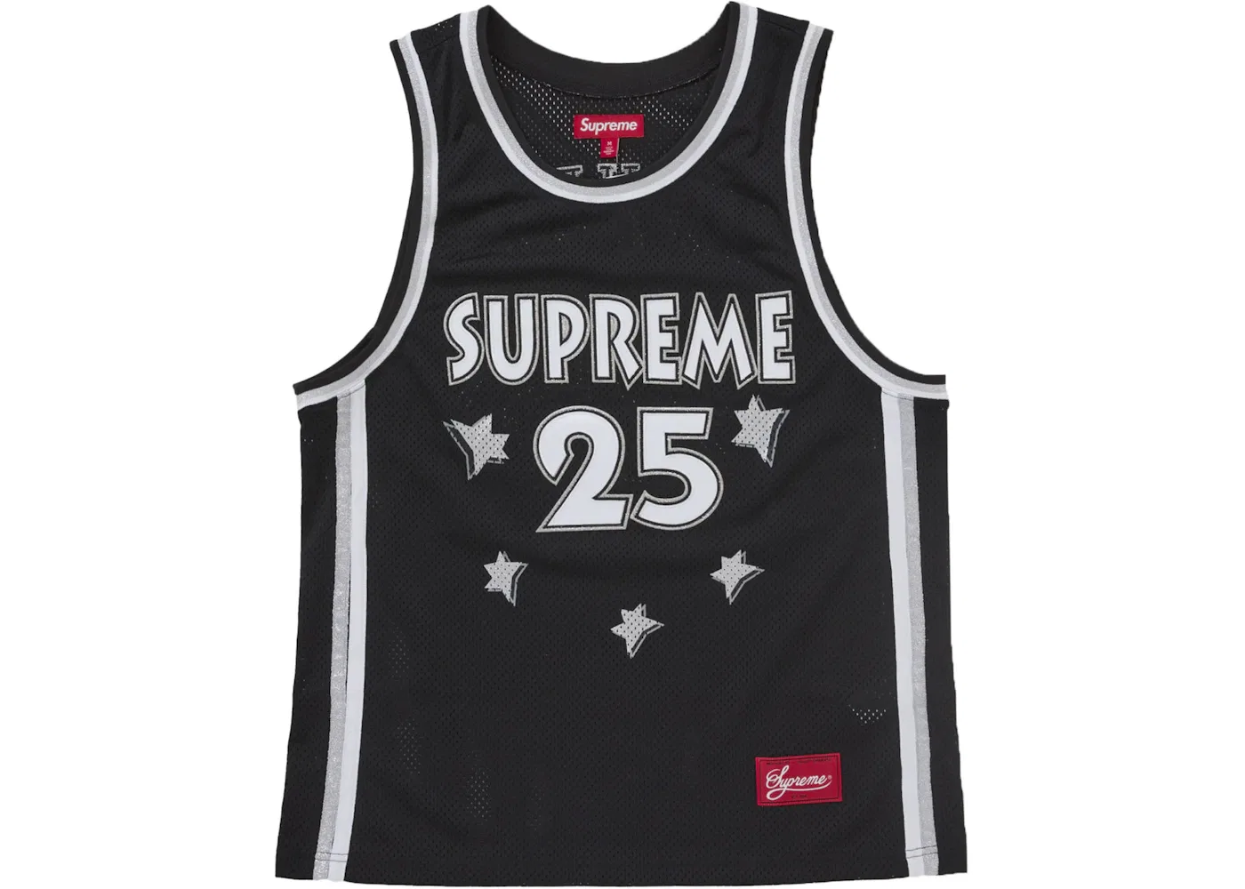 Мужская баскетбольная джерси Supreme Jersey (SS25), Black