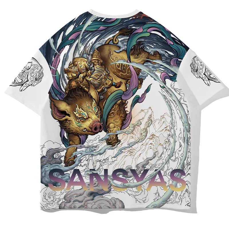 Детская футболка с принтом SS22 T Shirt Unisex SANSYAS