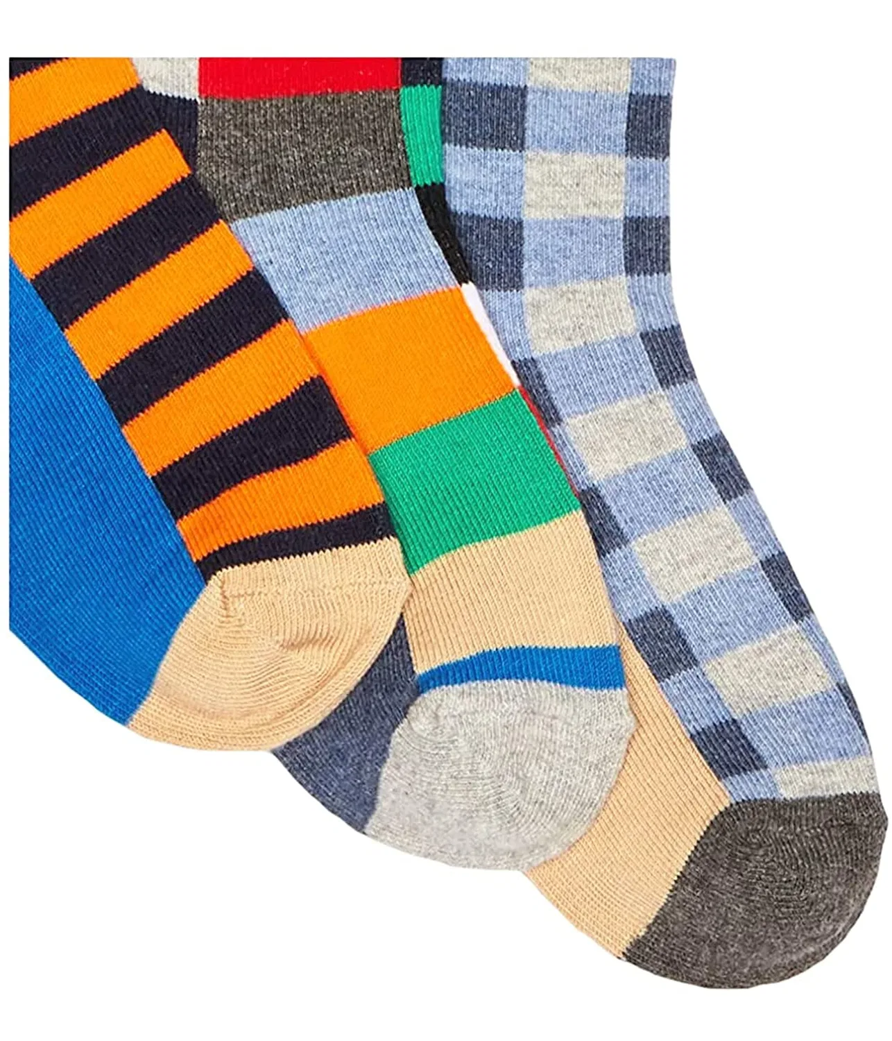 Веселые разноцветные носки для мальчиков, упаковка из 6 пар. Jefferies Socks, Multicolor — фото 4