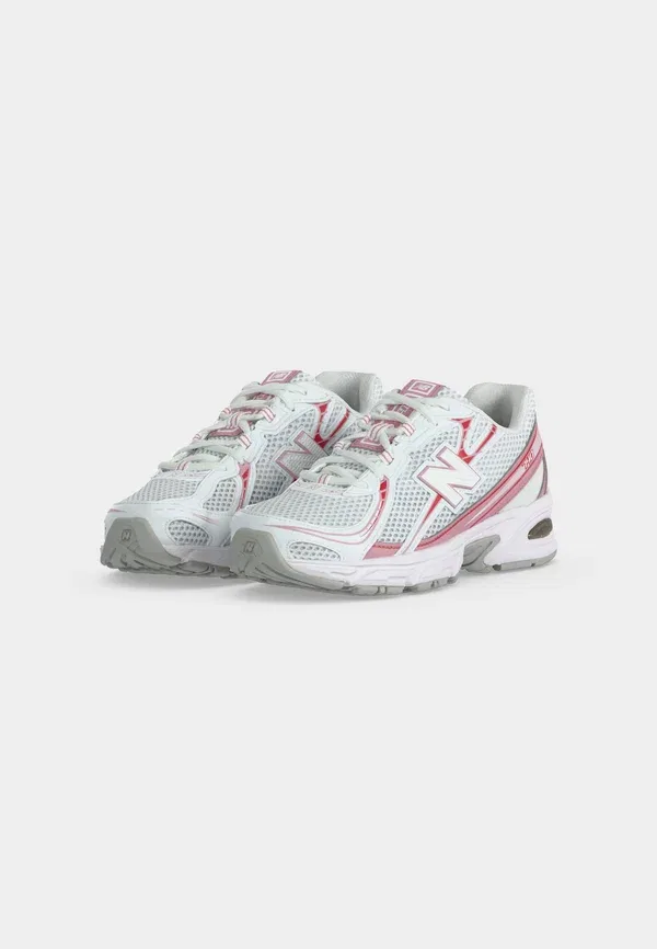 Кроссовки дышащие New Balance, белый/красный/розовый — фото 3