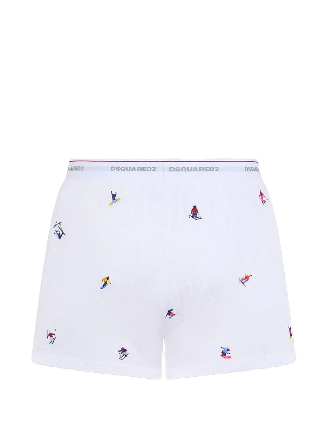 Хлопковые боксеры Snowy Dream белые DSQUARED2, белый — фото 2