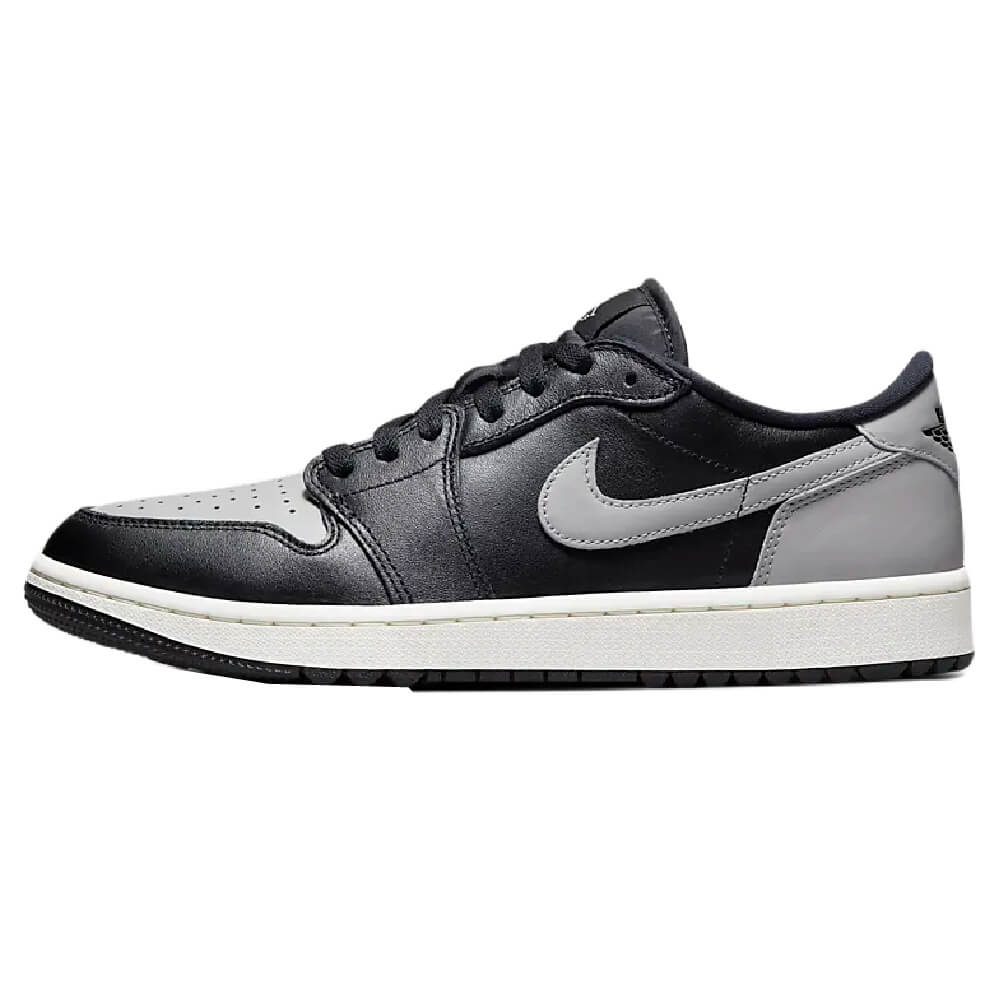 Кроссовки Nike Air Jordan 1 Low G Unisex, черный/серый - фото