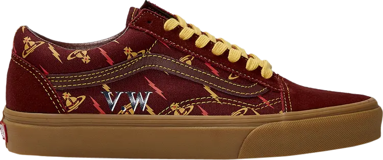 

Кеды Vans Vivienne Westwood x Old Skool Anglomania, красный