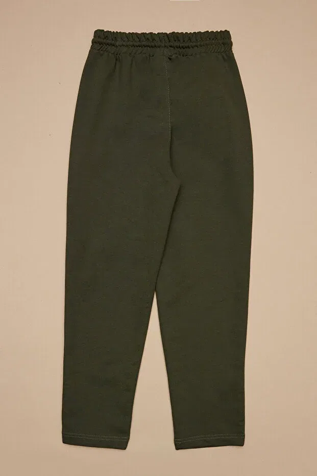 Детские спортивные штаны для мальчиков с принтом Fulla Moda, Khaki — фото 4