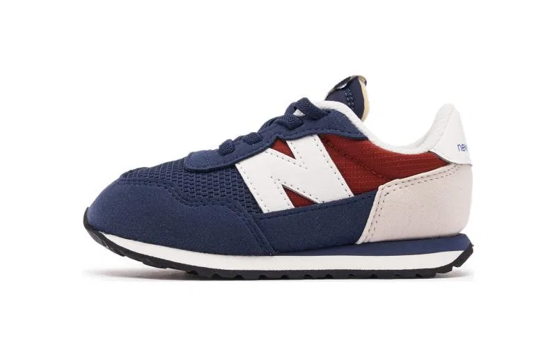 Детские кроссовки для мальчиков с низким верхом New Balance NB 237, Blue Red Beige