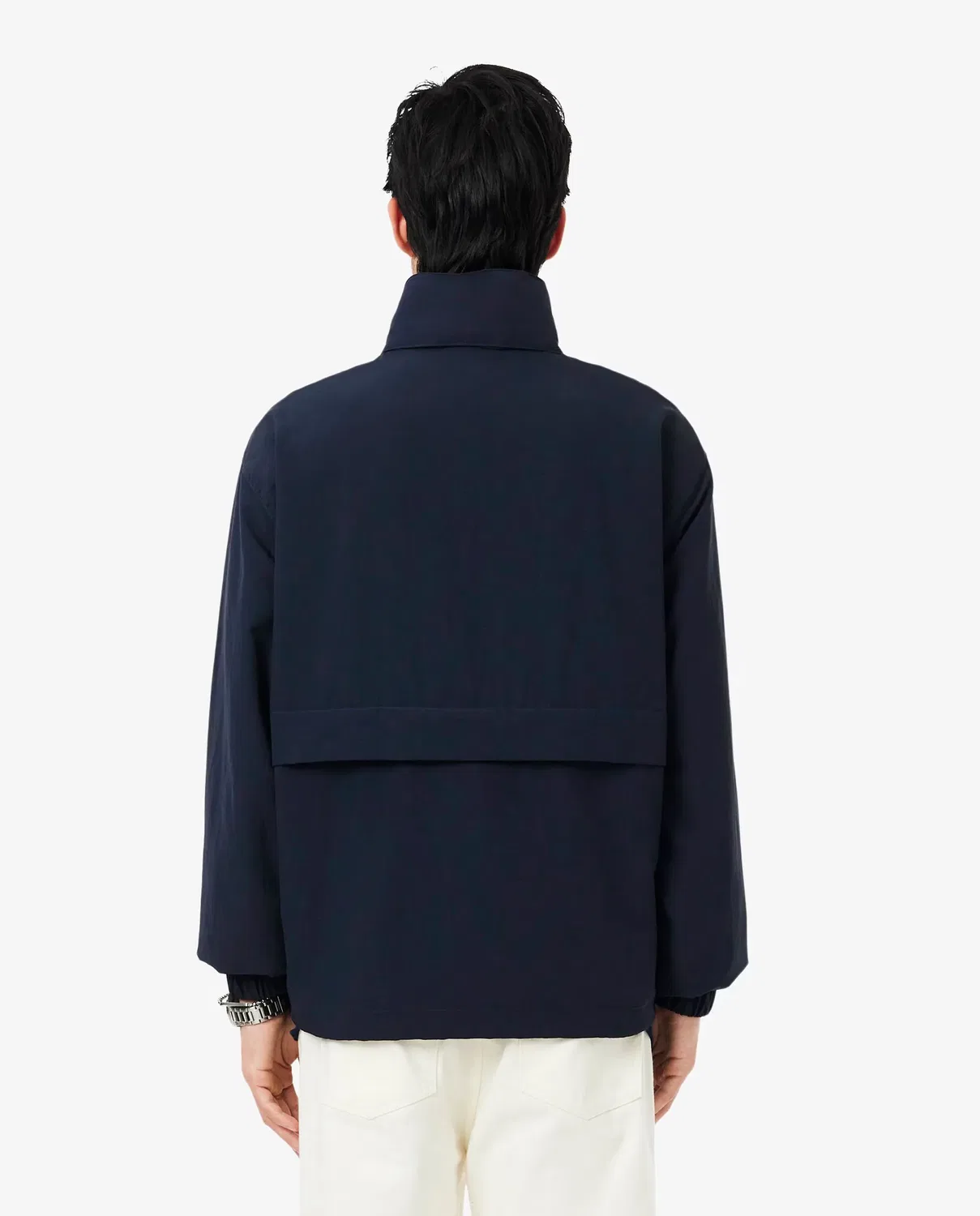 Мужская куртка из технического нейлона Lacoste, Azul Marino — фото 2