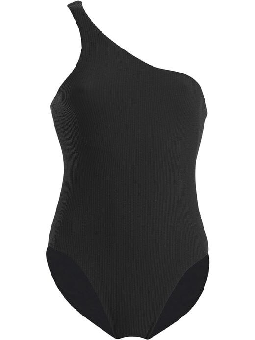 

Цельный купальник с высокими штанинами Wolford, черный