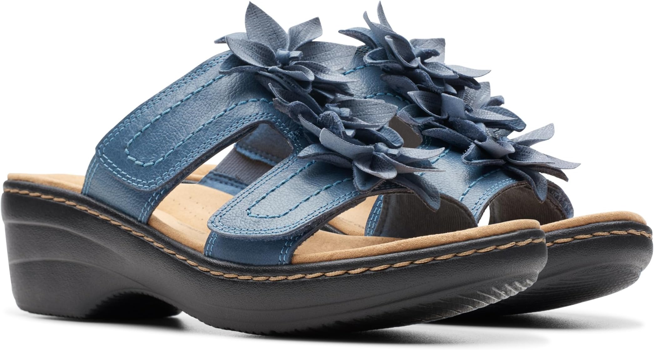 Сандалии Clarks Merliah Raelyn, цвет Blue Leather