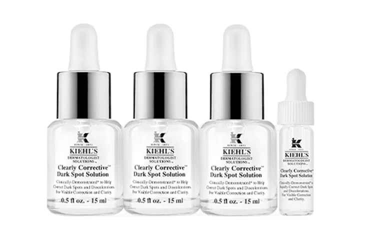 Женский набор для осветления пигментных пятен Ampoule Dark Spot Lightening Essence Set Kiehl's, 15 мл