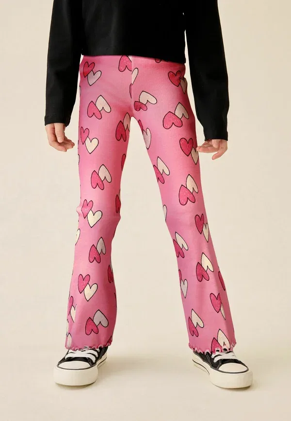 Леггинсы с принтом Leggings - trousers Next, Pink Heart, розовый — фото 2