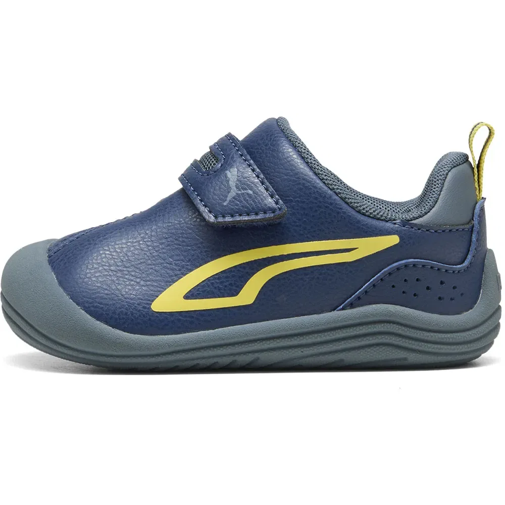 Детские кроссовки для девочек Puma Kitten SL V, Blue — фото 3