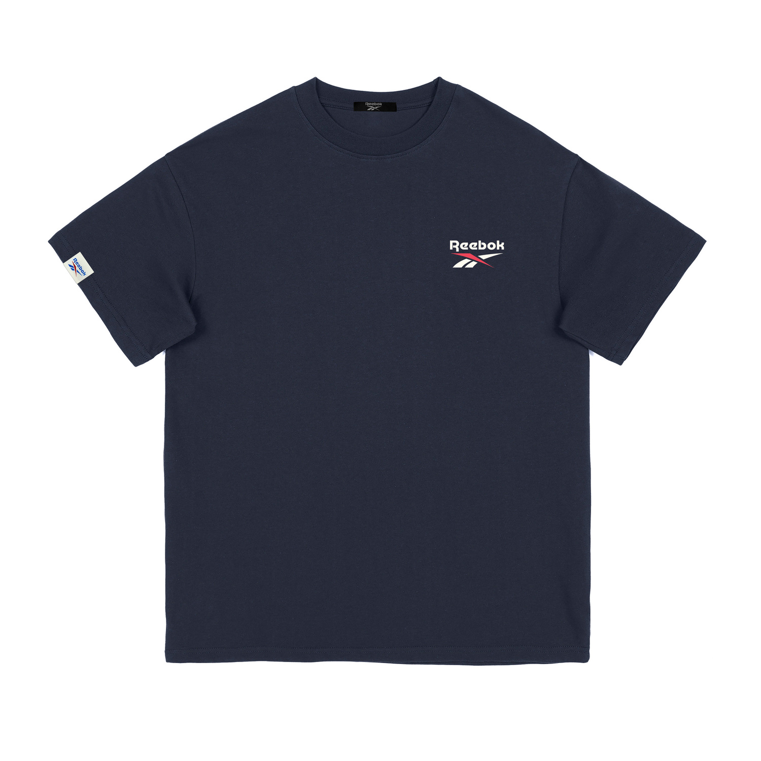 

Футболка Unisex Crew Neck Moderate Heavyweight Reebok, темно-синий