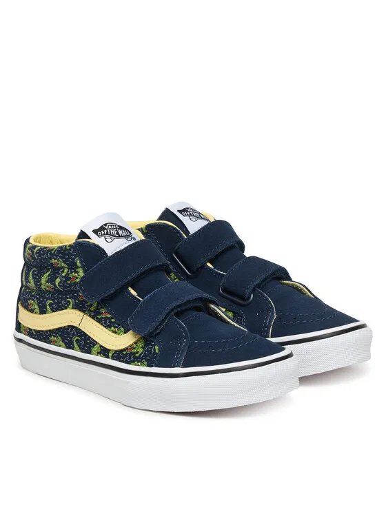 Кроссовки SK8-Mid Reissue V Vans, темно-синий — фото 2