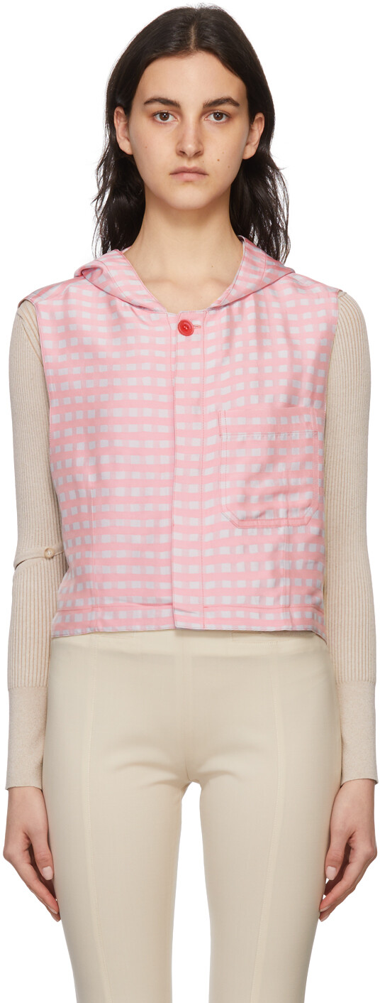 

Розово-серый жилет 'Le Gilet Rosa' Jacquemus