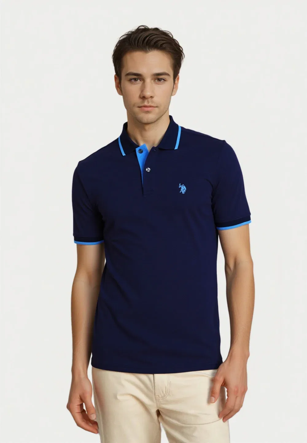 Модная рубашка-поло Kurzarm U.S. Polo Assn., Dunkelblau