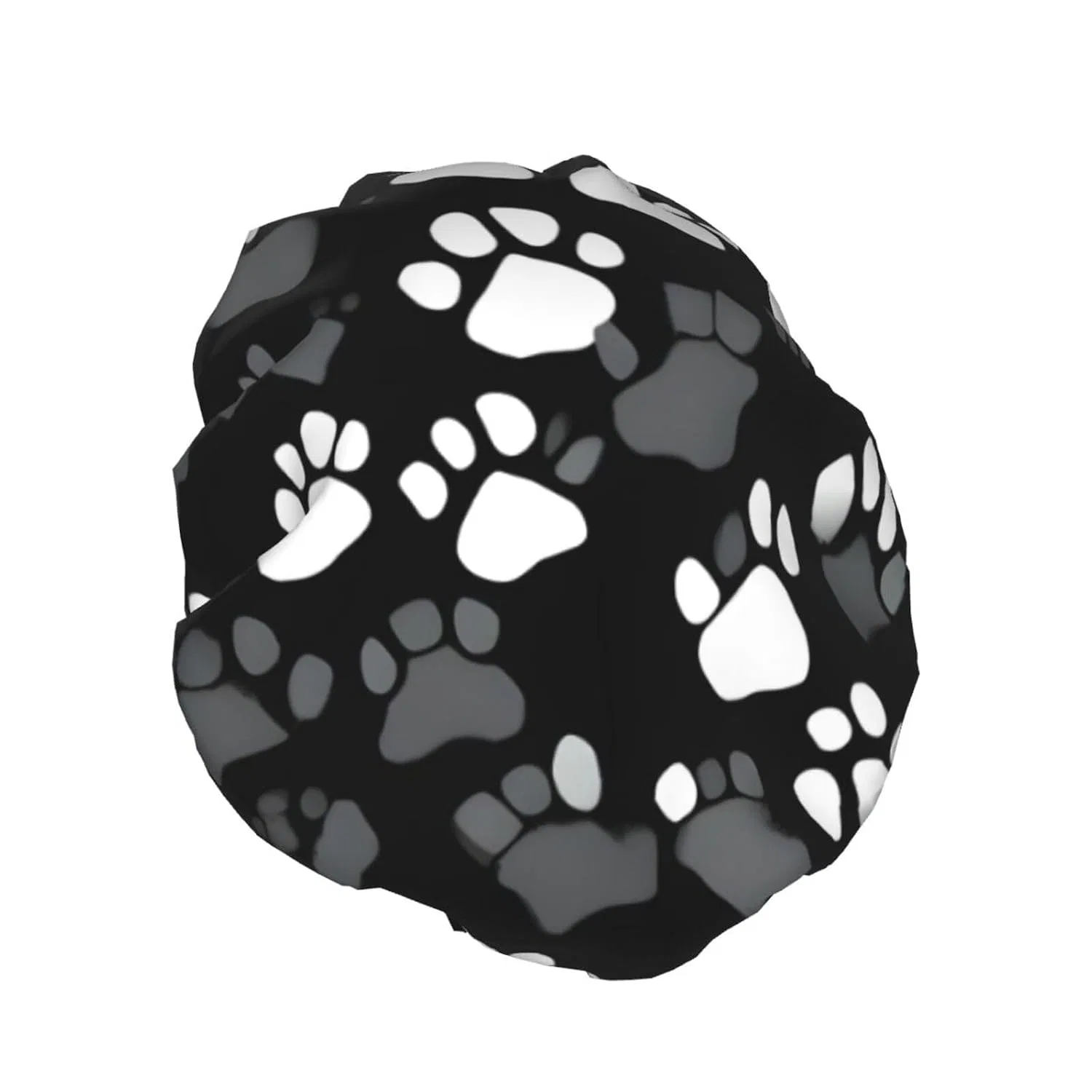 Шапочка для душа, с принтом Лапа, SDEGTHO, 1 шт, One Size, Black — фото 2