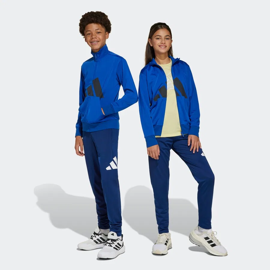 Спортивный костюм ADIDAS SPORTSWEAR 'Essentials' синего и темно-синего цвета — фото 4