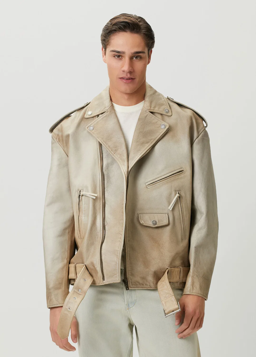 Классический пиджак Golden Goose, светло-коричневый