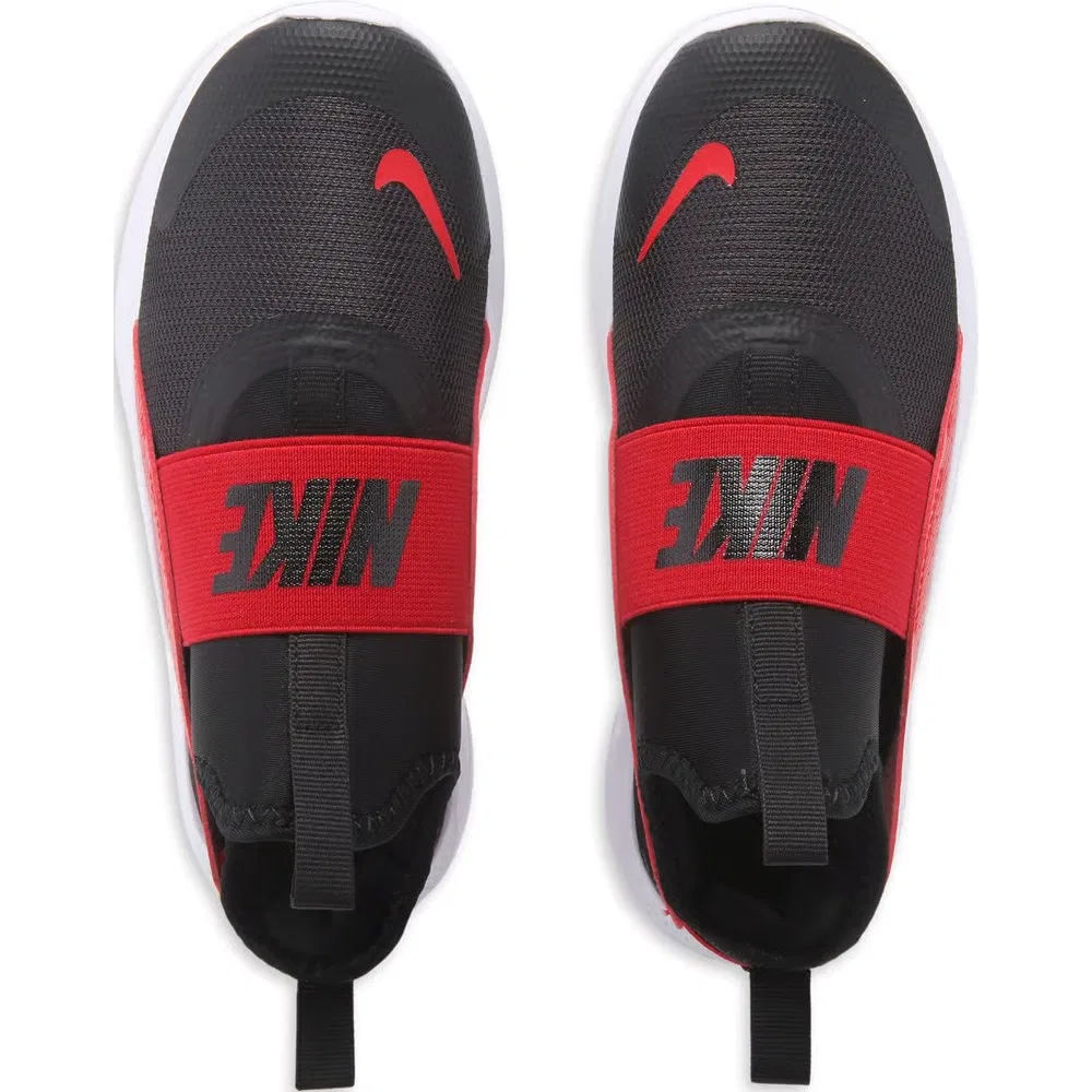 Детские кроссовки Flex Runner 4 без шнурков для малышей Nike, Black/Red — фото 4