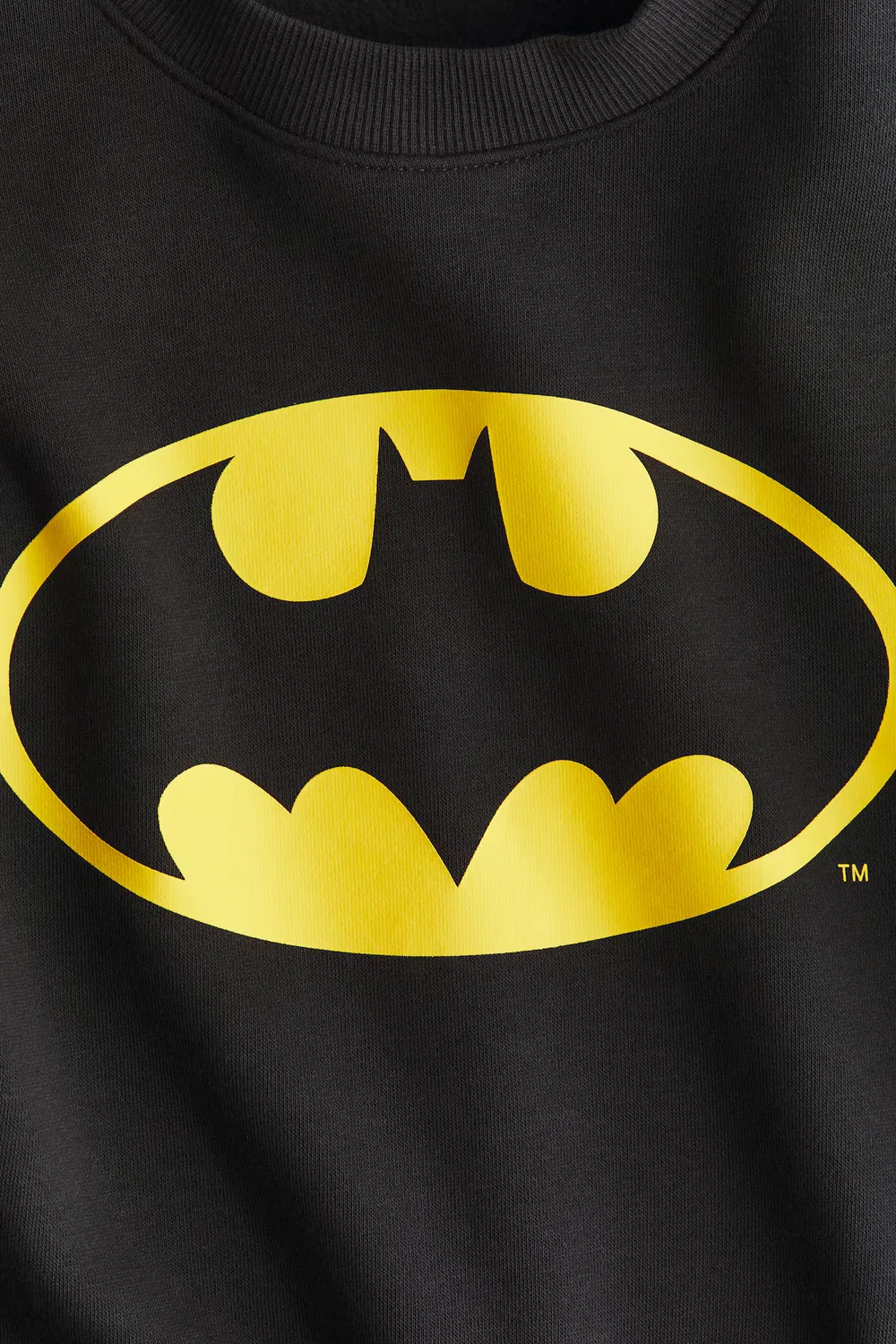Толстовка с принтом H&M, Schwarz/Batman — фото 2