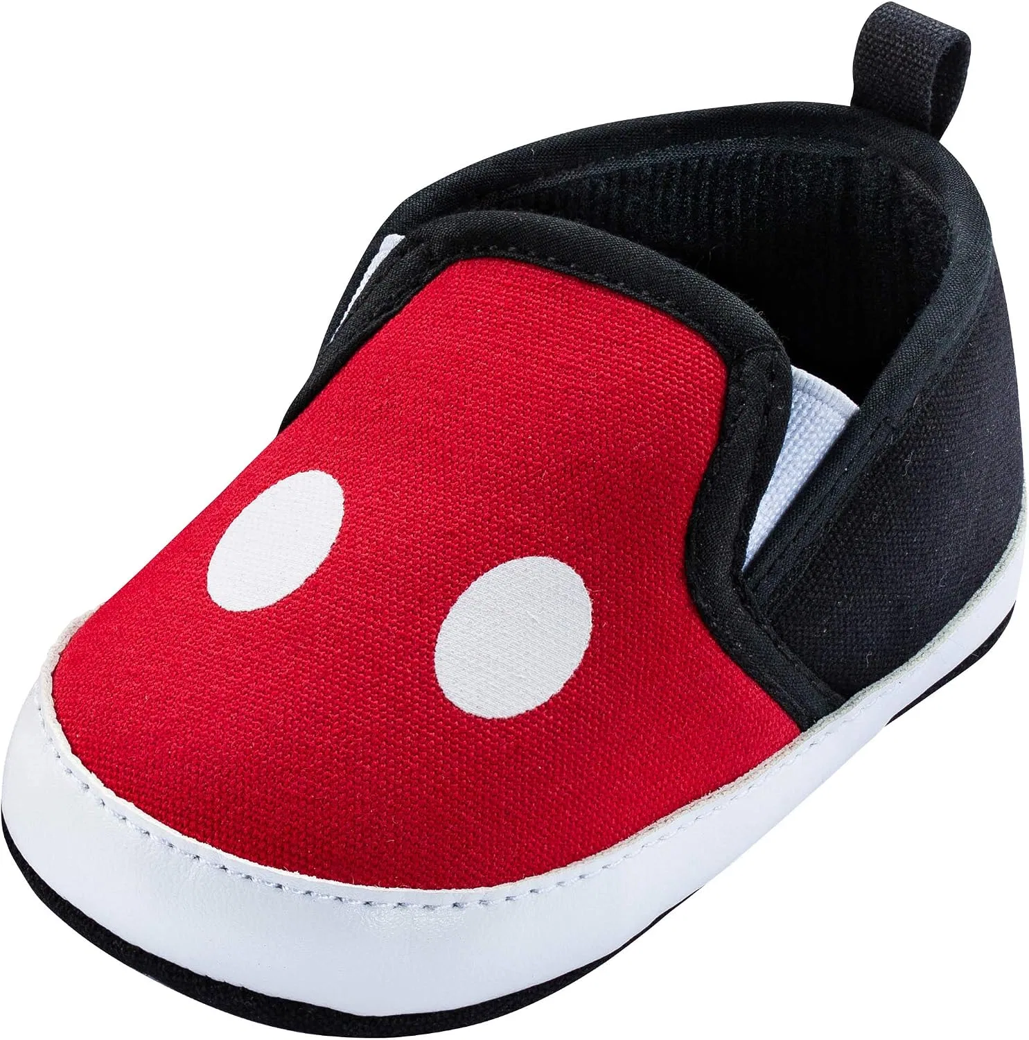 Детские кроссовки для мальчиков с принтом Mickey & Minnie Mouse Disney, Red And Black