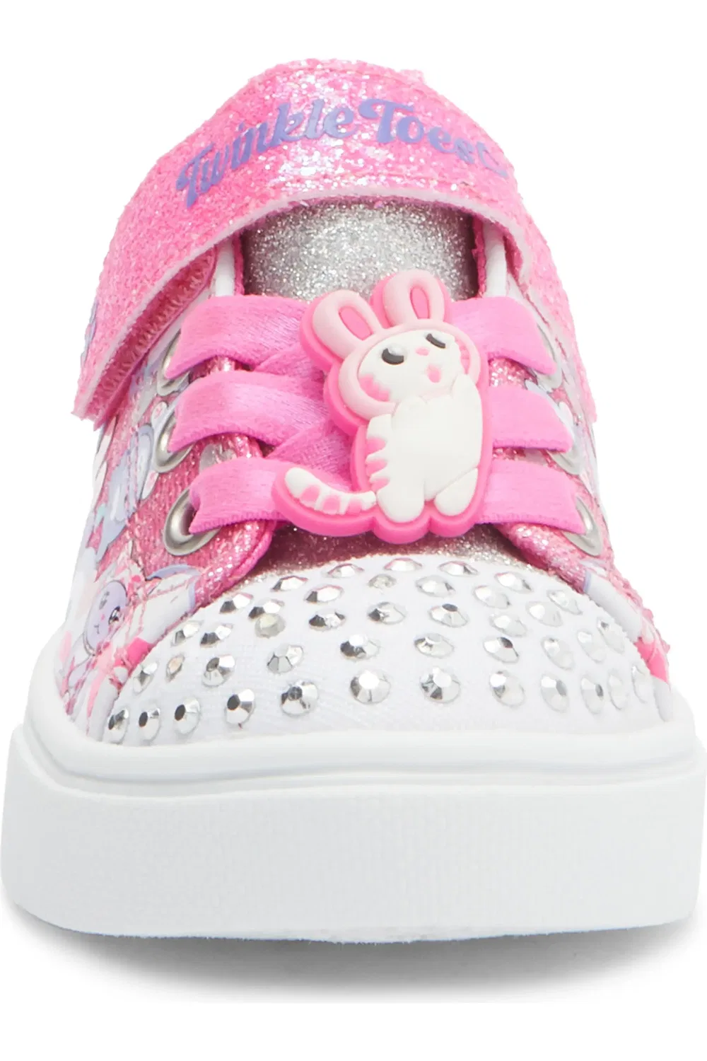 Детские кроссовки со светодиодами Twinkle Sparks Kittyverse SKECHERS, Pink Multi — фото 4