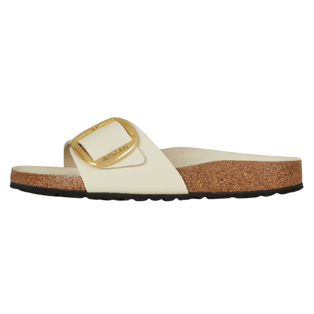 Сандалии Birkenstock Madrid Big Buckle, кремовый