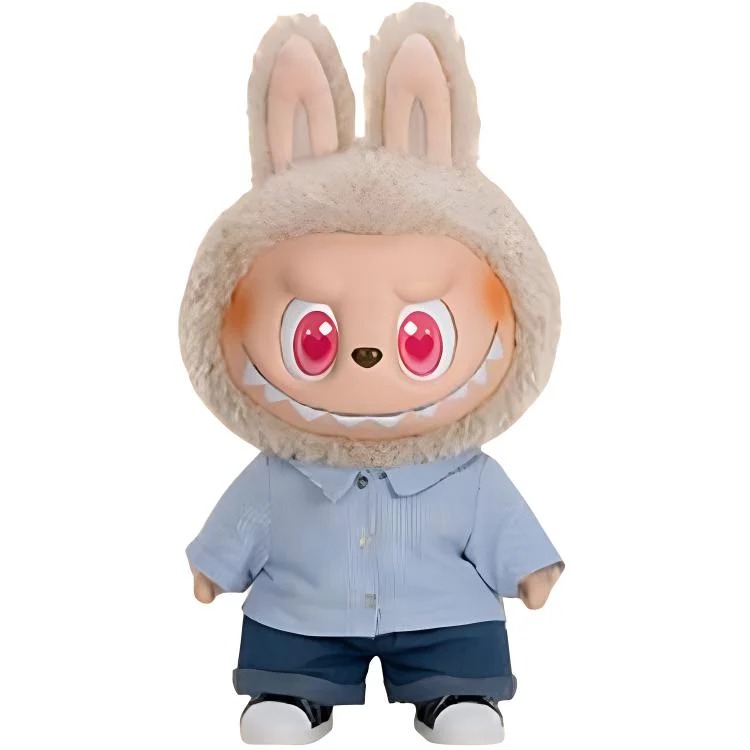 

Коллекционная игрушка POP MART Labubu The Monsters Flipwith Me 40 см, бежевый