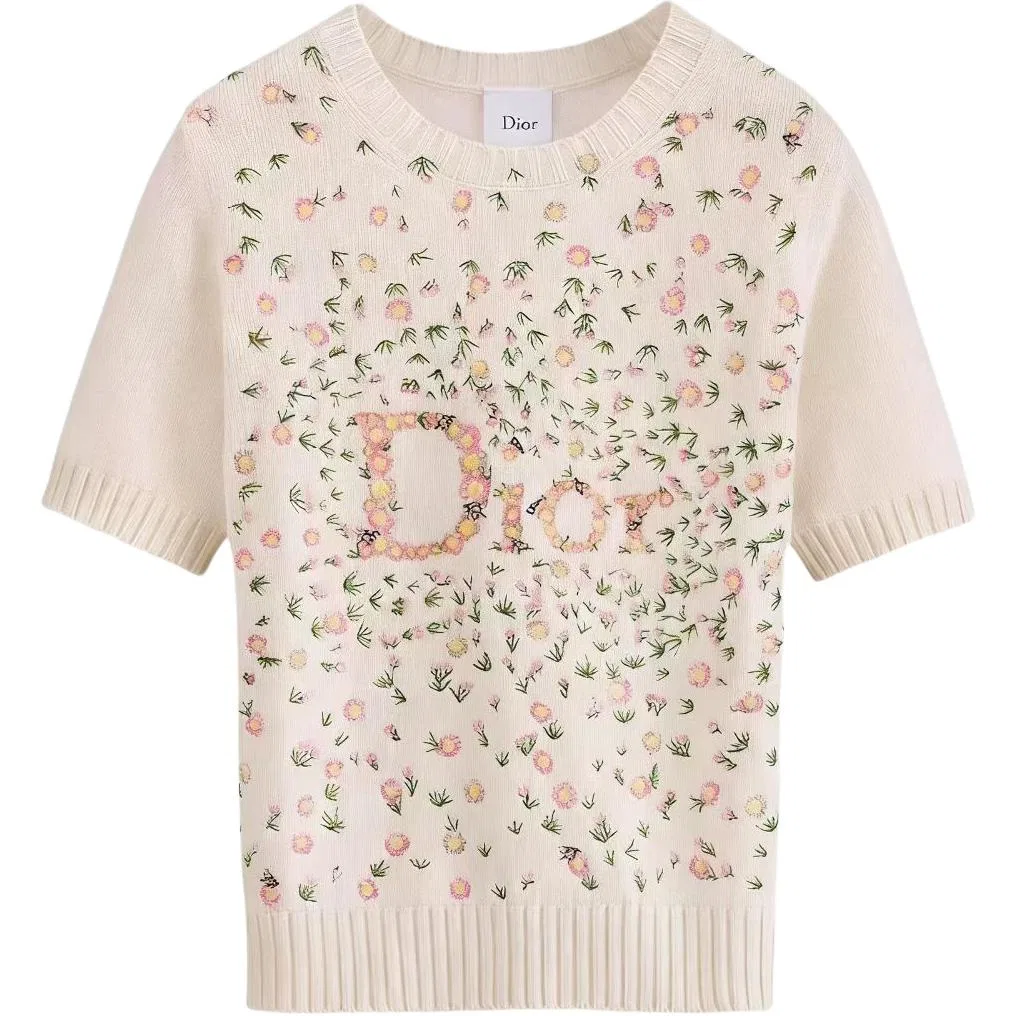 Женский кашемировый свитер DIOR, White