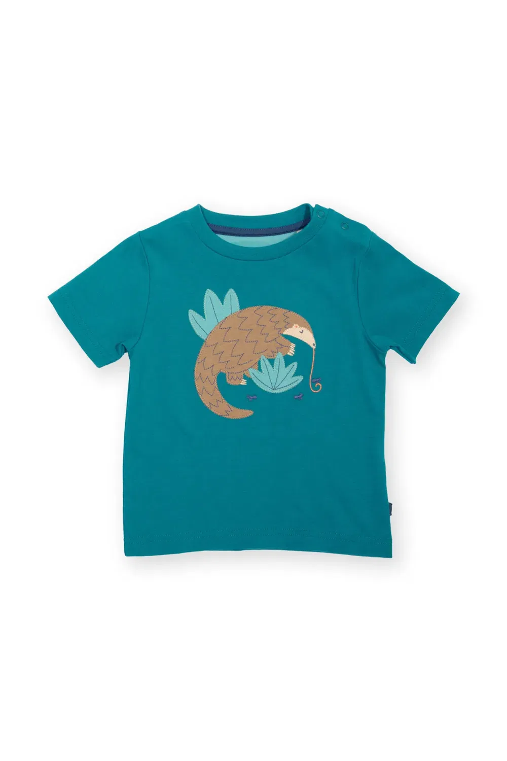 Футболка с принтом Pangolin Kite, Teal
