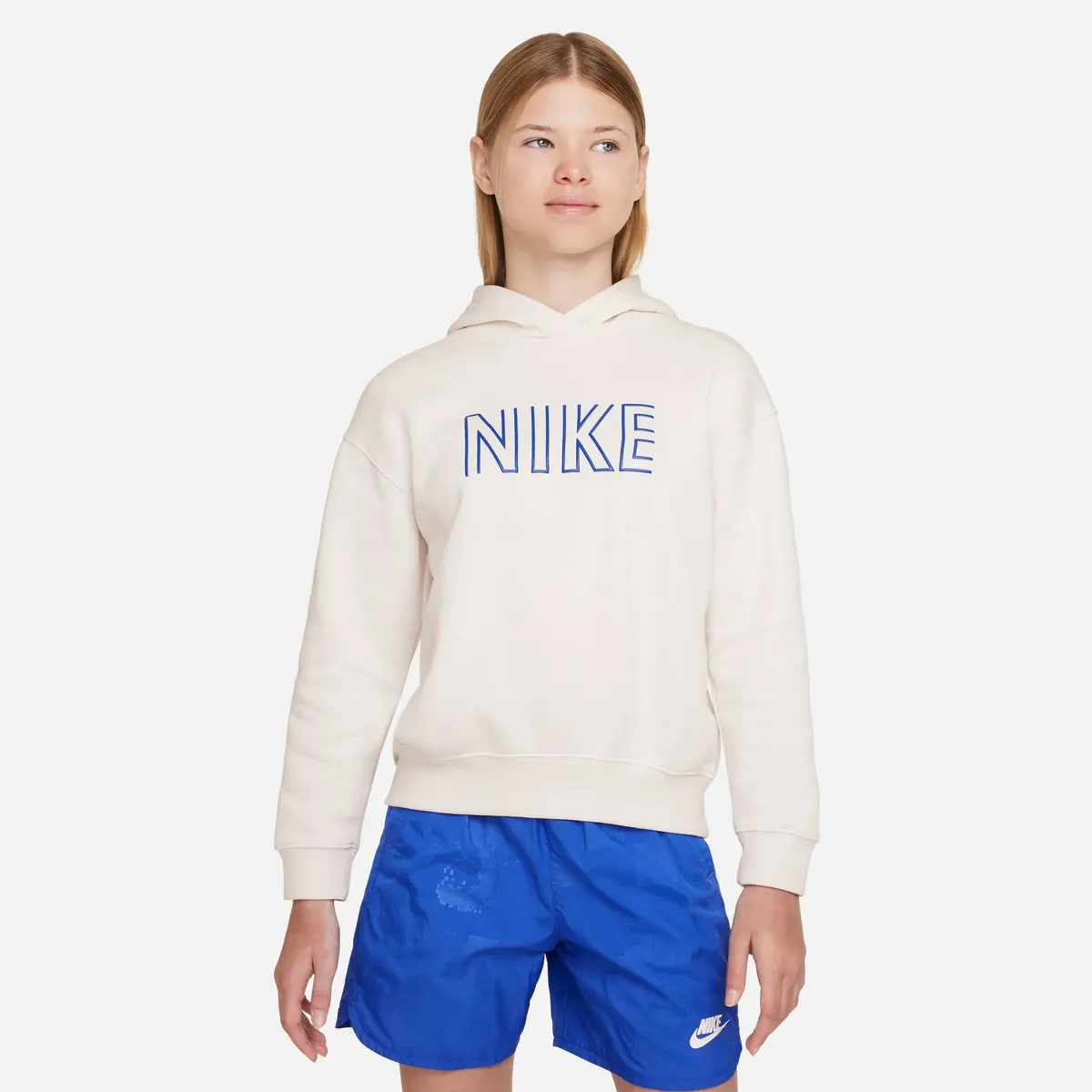 

Толстовка с капюшоном Nike Sportswear "NSW OS PO HOODIE SW - для детей", цвет Phantom