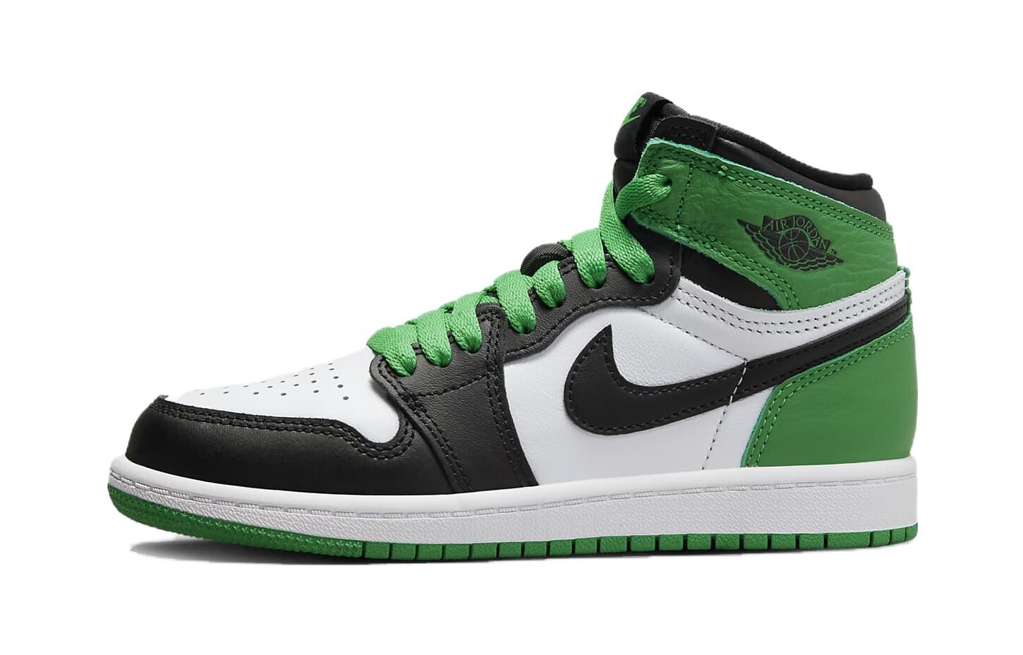 

Jordan 1 Retro High OG Black Lucky Green (PS)