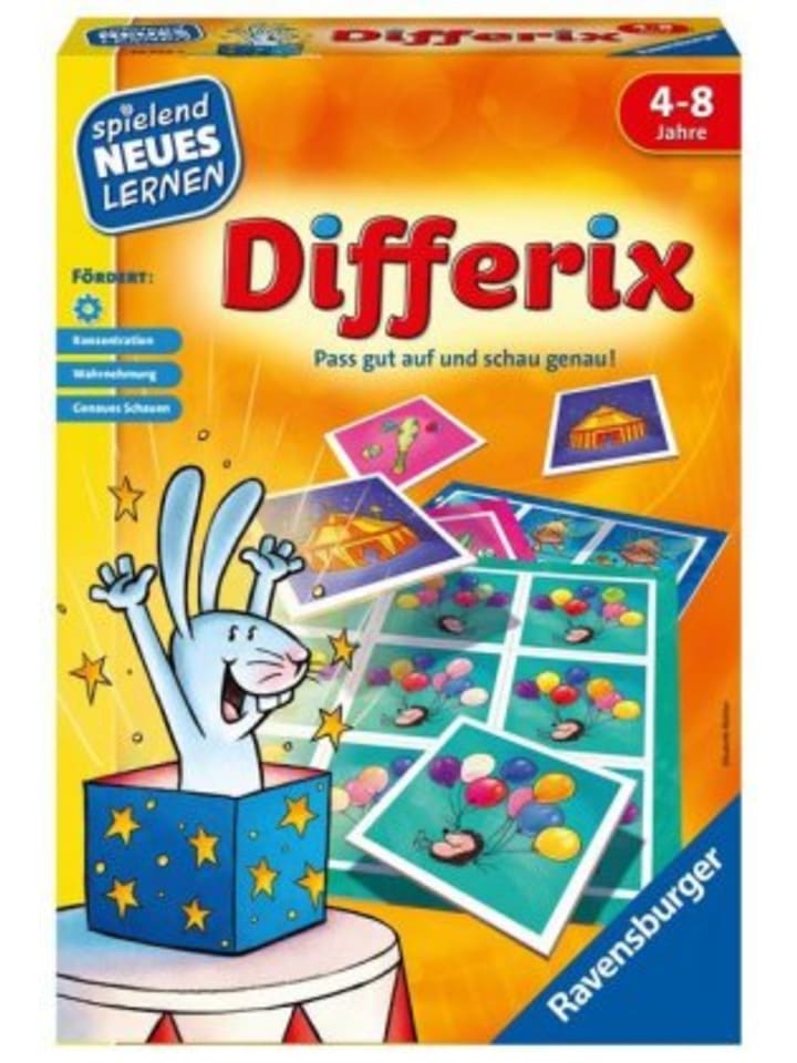 

Игра - Ravensburger 24930 - Differix - Играй и учись для детей, Ler