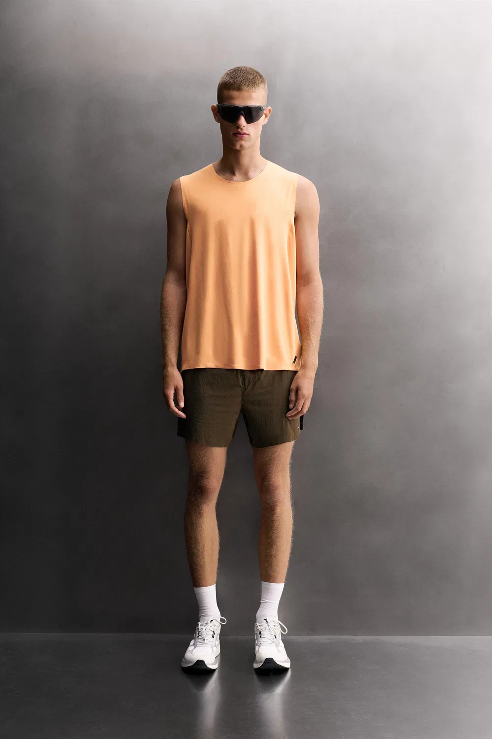 Беговая майка ZARA, Orange