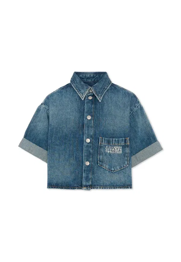 Блузка джинсовая Camicie Mm6 Maison Margiela, Denim, деним