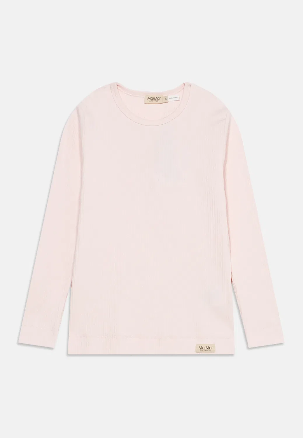 Однотонная футболка унисекс с длинными рукавами Marmar Copenhagen, Rosa