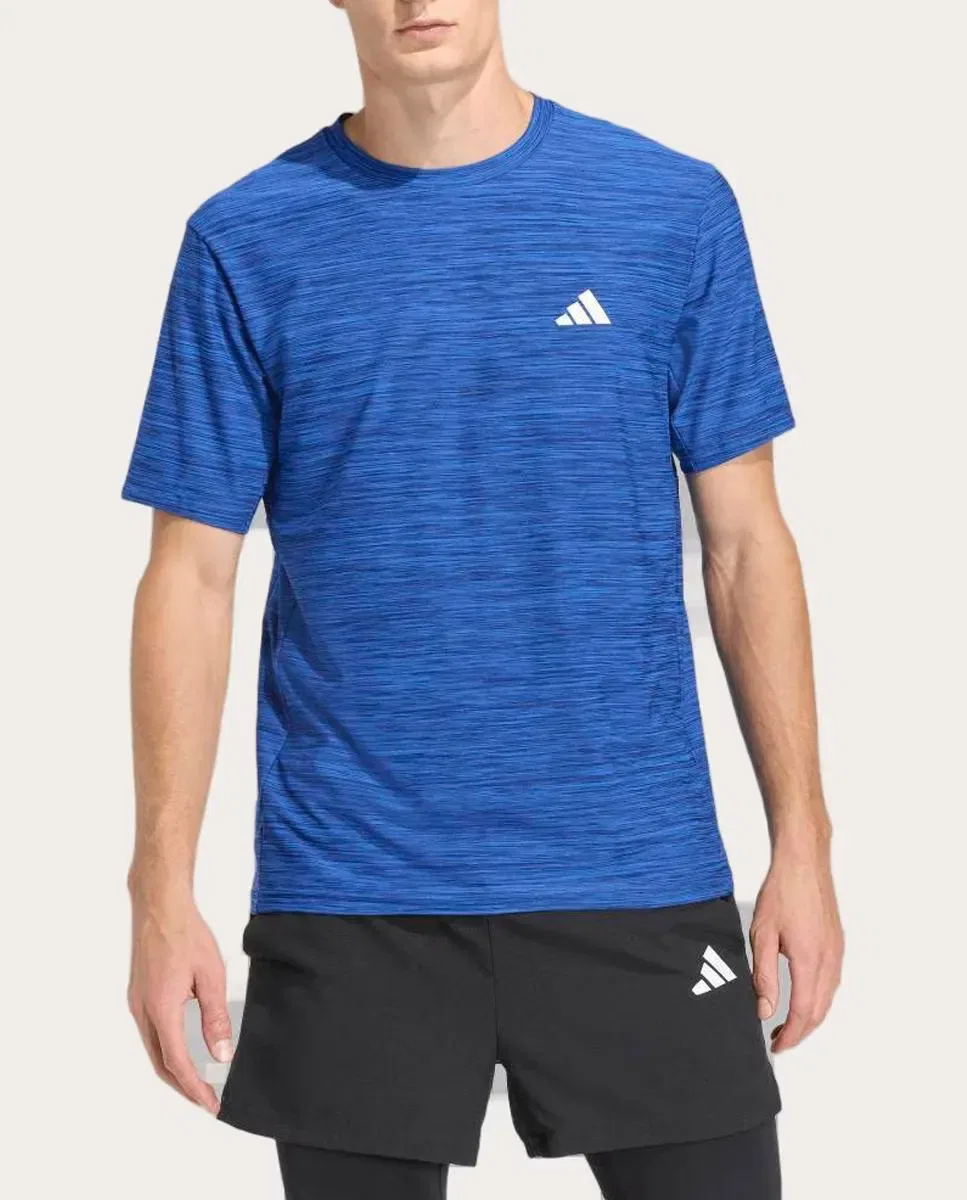 Мужская футболка с длинным рукавом Workout Essentials adidas, Синий
