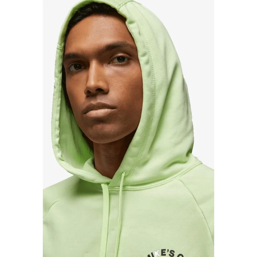 Мужской флисовый худи с капюшоном Jordan Dri-FIT Sport BC Nike, Зеленый — фото 3