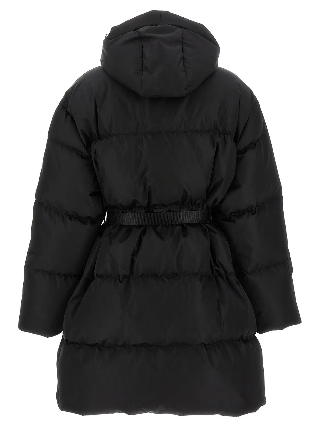 Пуховик из Re-Nylon Prada, черный — фото 2