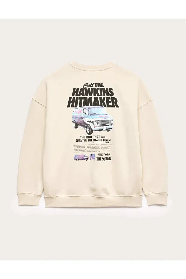 Детские свитшот для мальчиков с принтом Stranger things Marks & Spencer, Nude Color — фото 2