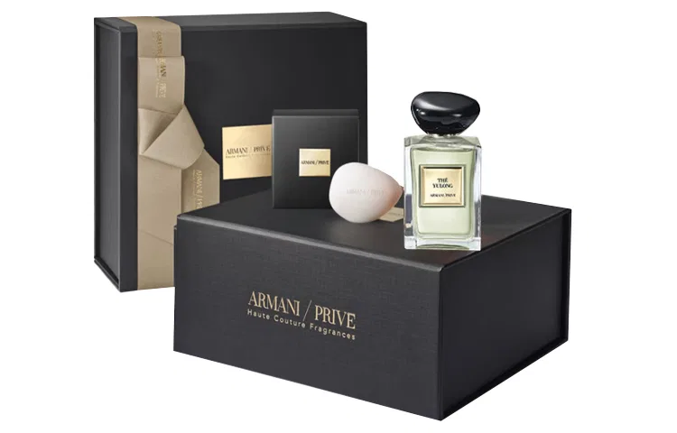 Парфюмерный набор с ароматом Jade Dragon Tea, 100 мл, с ароматическим камнем, Giorgio Armani
