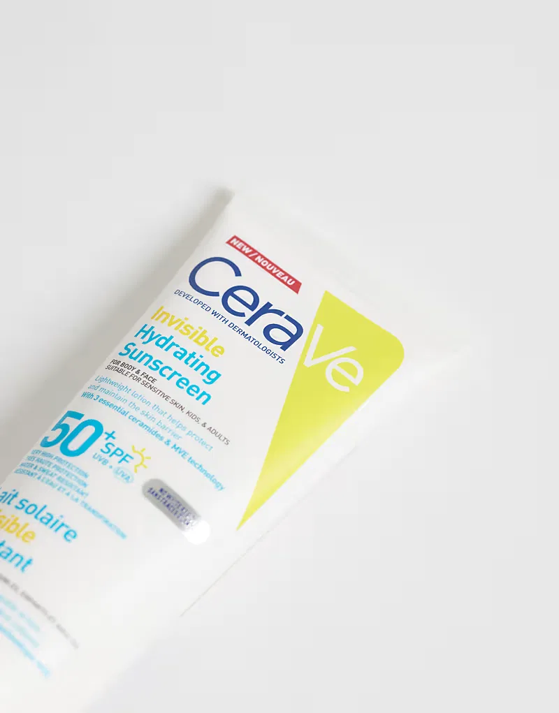 Увлажняющий солнцезащитный крем CeraVe Invisible SPF 50+,75 мл — фото 4