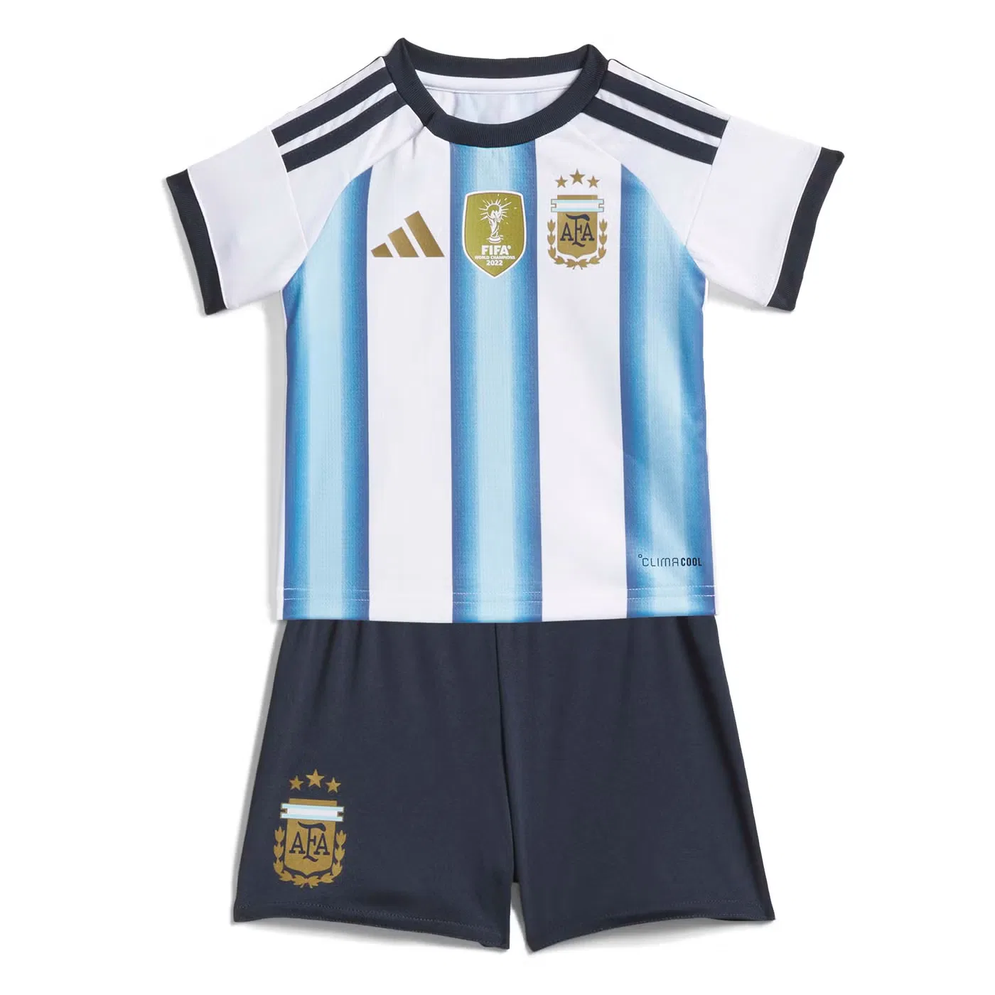 Комплект футбольный с принтом Argentina 2026 Adidas, белый — фото 2