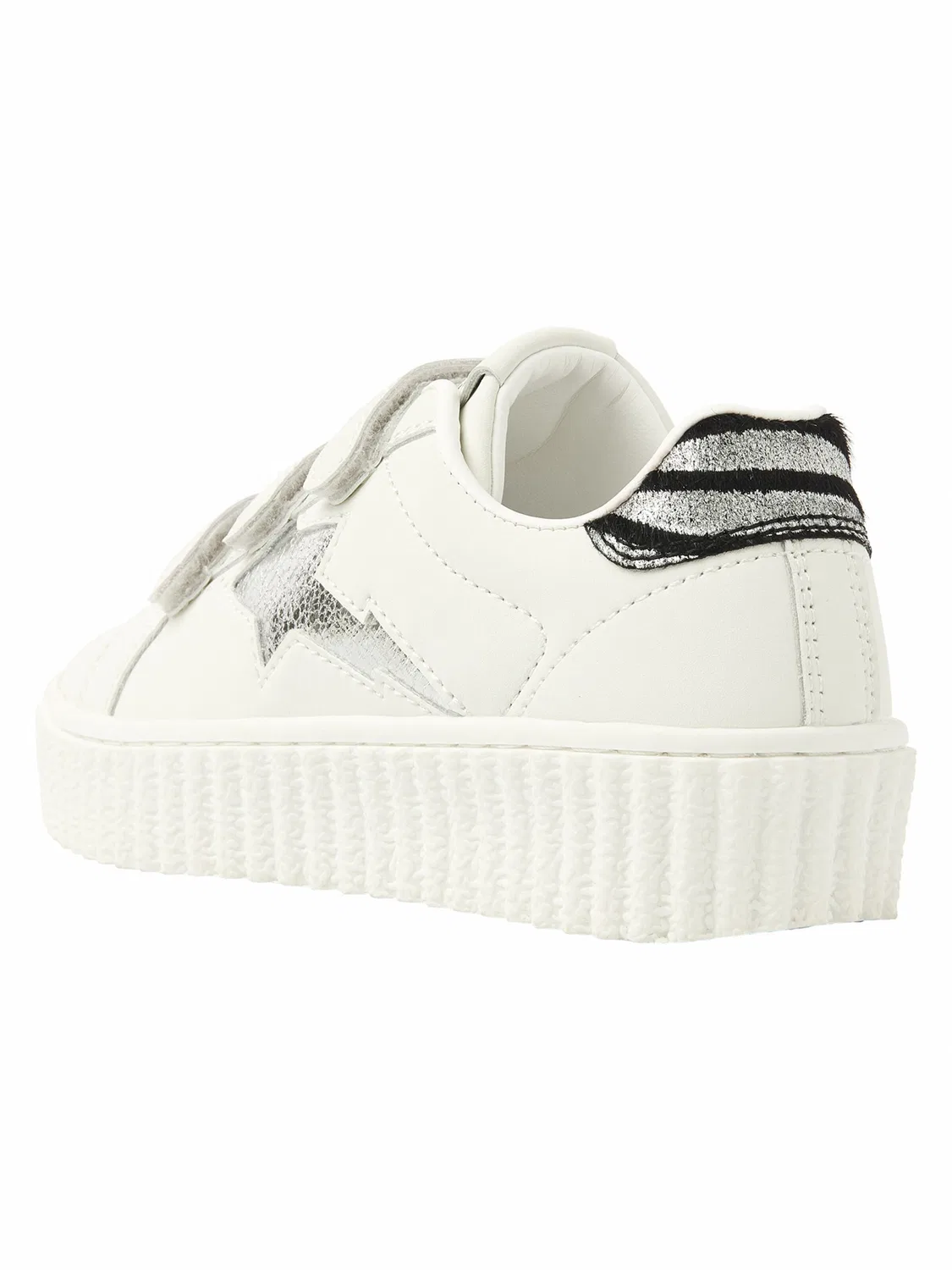 Кроссовки British Knights BLISS VELCRO белого цвета — фото 4