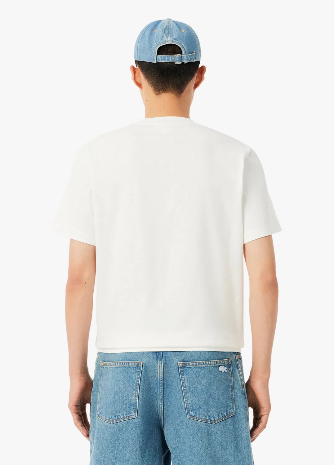 Футболка Lacoste Classic Fit, белый — фото 4