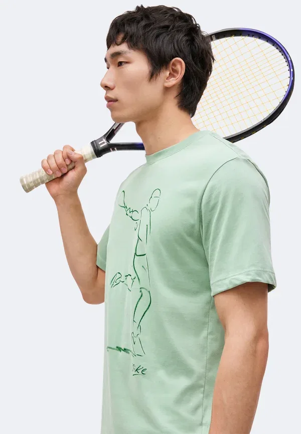 Футболка дышащая Nikecourt tee French Open, Nike Performance, Steam — фото 4