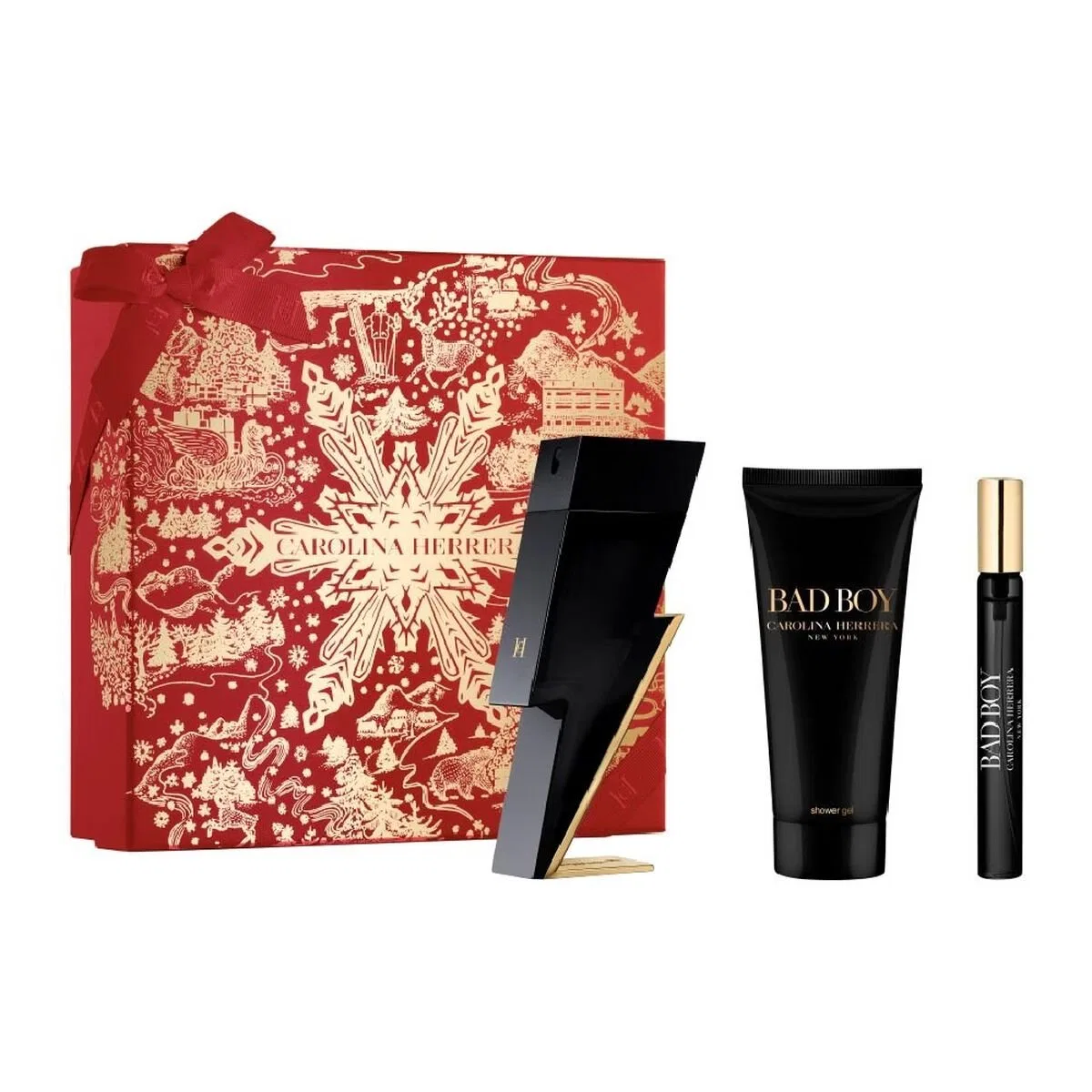 Мужской набор парфюма Bad Boy Carolina Herrera, EDT