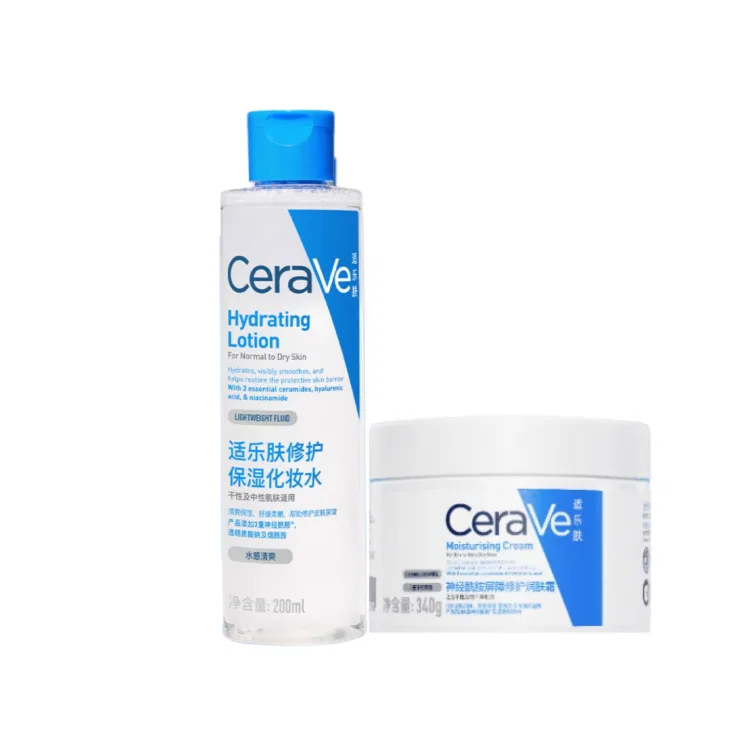 Набор для ухода за кожей CeraVe C Cream 85g + Hydrating Lotion 200ml, CeraVe — фото 3