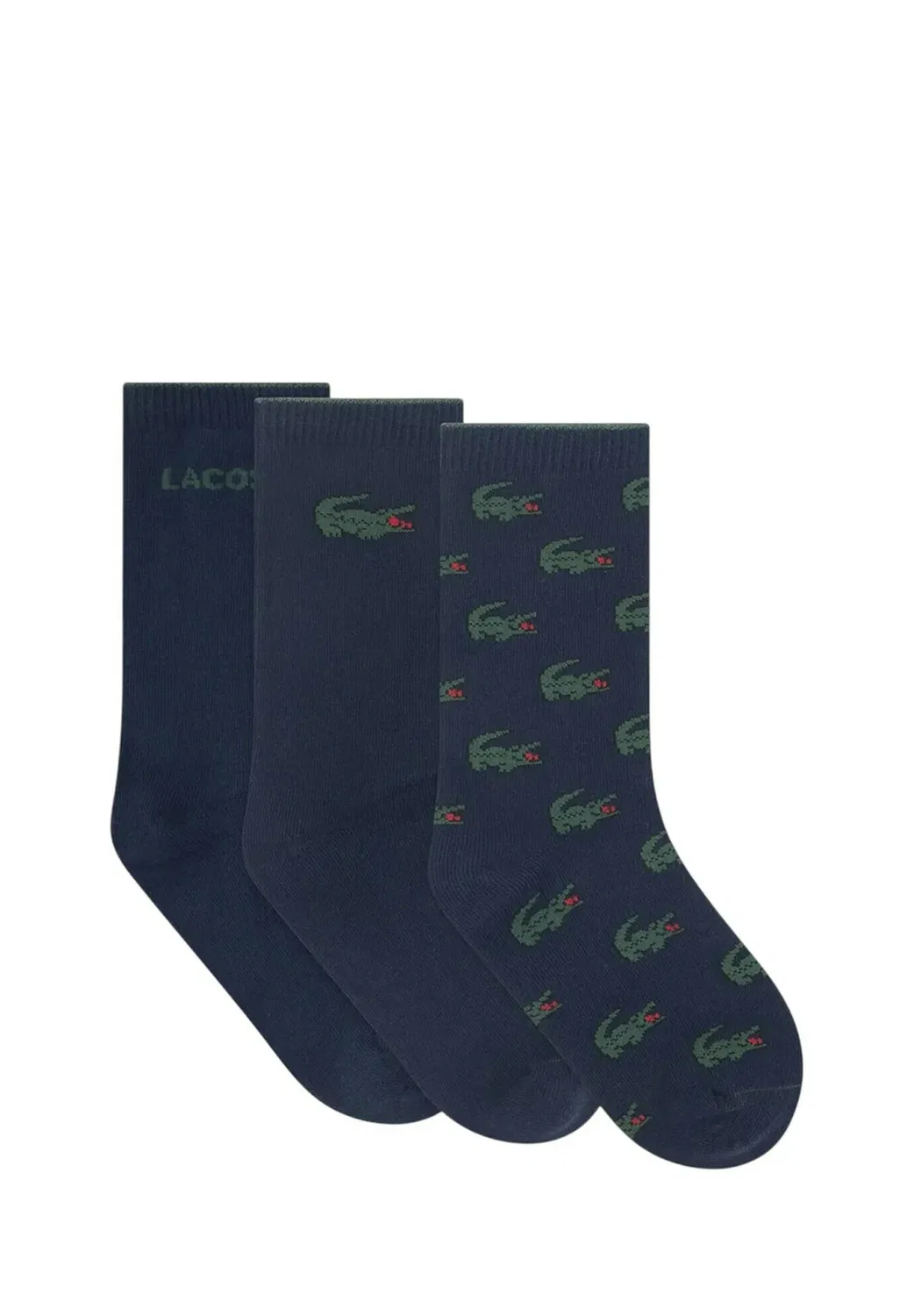 3 пары носков Crocs Cott Col Ugw Lacoste, Dark-Blue Dim
