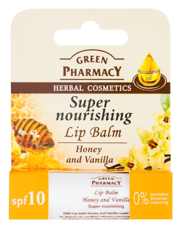 

Питательный бальзам для губ SPF 10 Green Pharmacy Lip Care